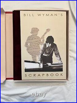 Un-Numbered Copy EXTREMELY RARE Bill Wyman's Scrapbook (2013) Signed