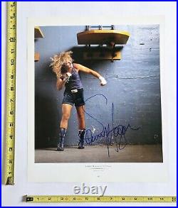 VINTAGE SIGNED 90s SAMMY HAGAR PHOTO ROLLING STONE AUTOGRAPH SIGNATURE VAN HALEN