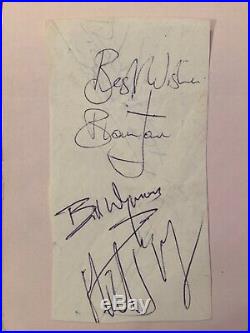 Vintage Autograph Book from early 1960s includes Rolling Stones +others