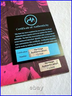 Vintage The Rolling Stones Authentic Hand Signed Autograph LP RECORD WithCOA