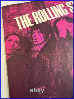 Vintage The Rolling Stones Authentic Hand Signed Autograph LP RECORD WithCOA