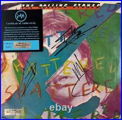 Vintage The Rolling Stones Authentic Hand Signed Autograph LP RECORD WithCOA