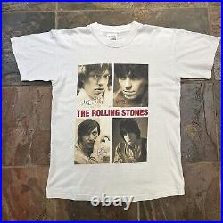 Vintage The Rolling Stones T Shirt 1999 Screen Stars Signed Tour Size M Band