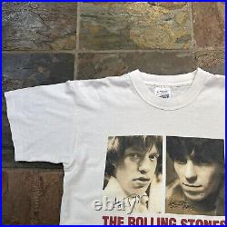 Vintage The Rolling Stones T Shirt 1999 Screen Stars Signed Tour Size M Band