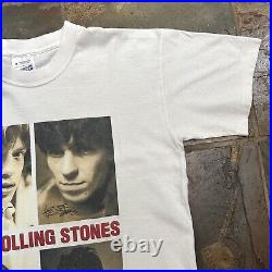 Vintage The Rolling Stones T Shirt 1999 Screen Stars Signed Tour Size M Band