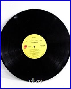 Vintage The Rolling Stones Undercover Signed LP 1983 COA Sticker Vintage The Rolling Stones Undercover Signed LP 1983 COA Sticker