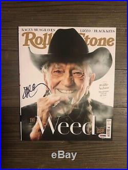 WILLIE NELSON signed/autographed Rolling Stone magazine May 2019 PSA/DNA COA