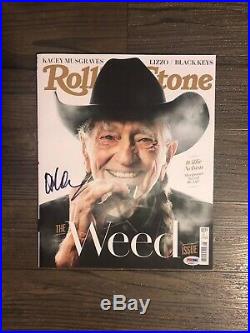 WILLIE NELSON signed / autographed Rolling Stone magazine May 2019 PSA/DNA COA