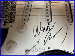 Waddy Wachtel Signed Autographed Black Electric Guitar Proof The Rolling Stones
