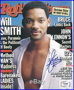 Will Smith Signed Magazine 1998 Rolling Stone Autographed PSA/DNA #P55425