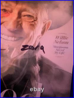 Willie Nelson Autographed 8x10 Rolling Stone Magazine Cover Print Signed 2019